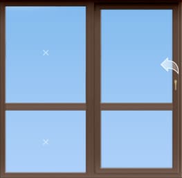 Панорамные окна в дом с ламинацией