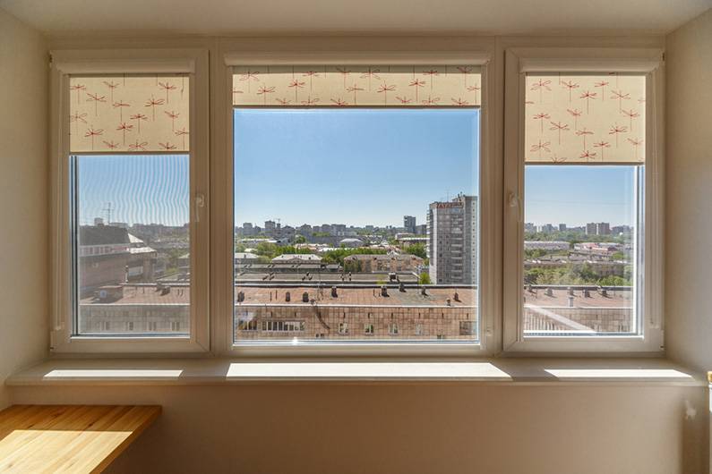 Рулонные шторы на окнах, рис.39
