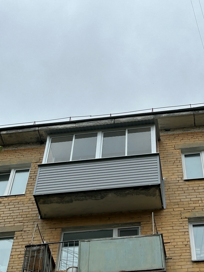 Холодное остекление балкона