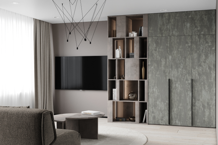 Распашной шкаф Стоун