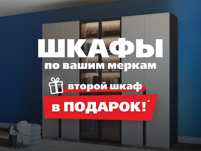 Второй шкаф в подарок!