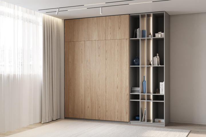 Распашной шкаф Омо