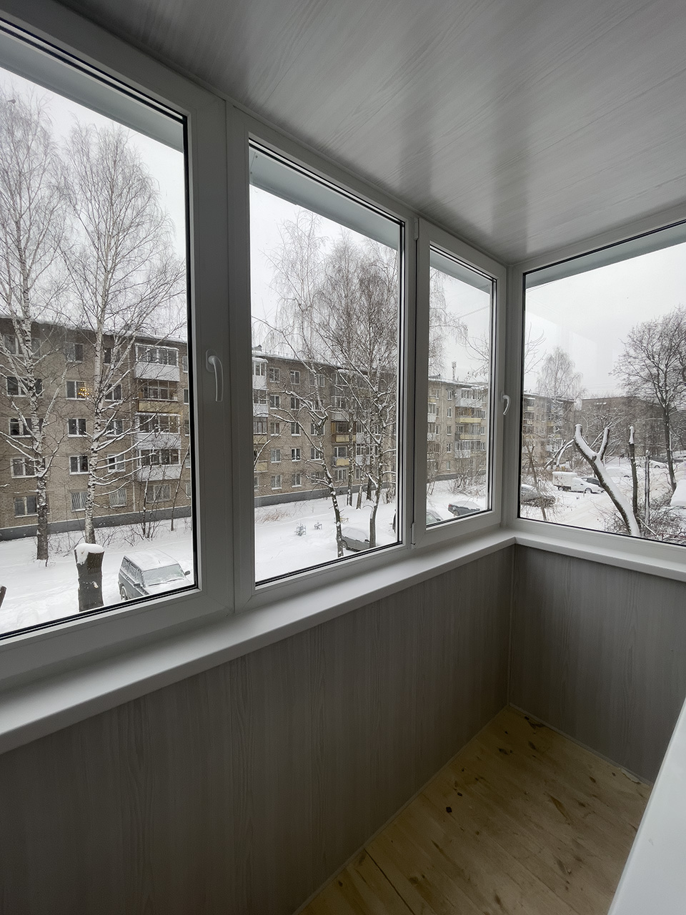 Остекление, внутренняя и внешняя обшивка балкона, демонтаж