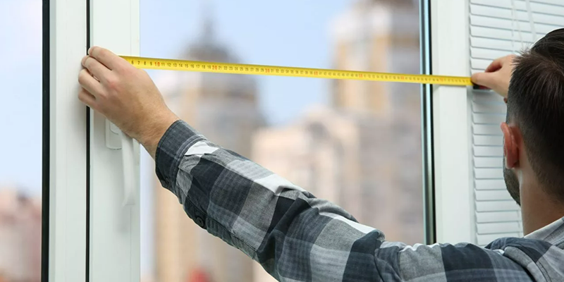 Самостоятельный замер окна 