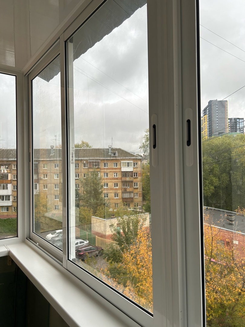 Холодное остекление балкона