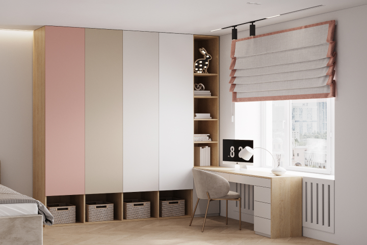 Распашной шкаф Банни